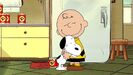 Charlie Brown and Snoopy hugging each other for being a good friend