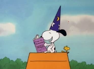 Snoopy laughs himself while reading How to Perform Magic book with Woodstock.png (330 KB)