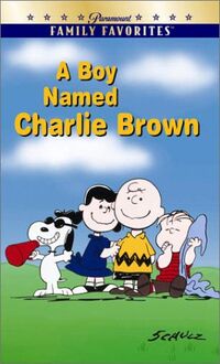 A Boy Named Charlie Brown Paramount VHS