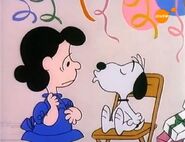 Lucy and Snoopy