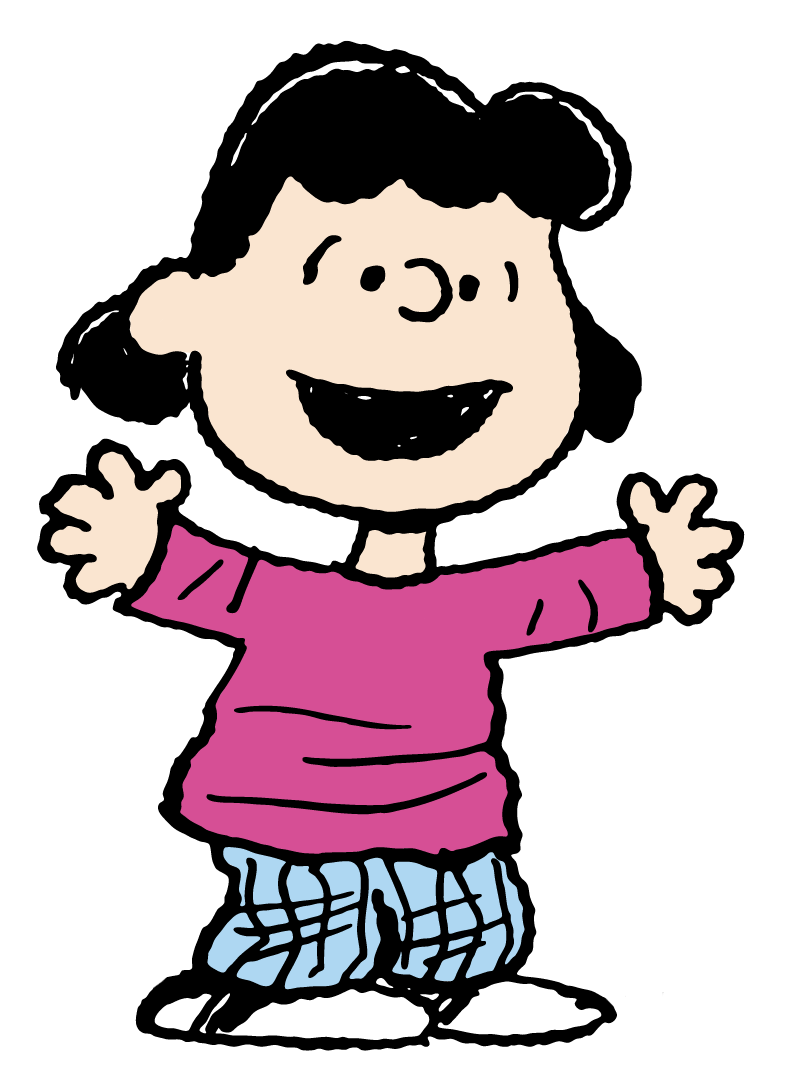 peanuts characters lucy and charlie