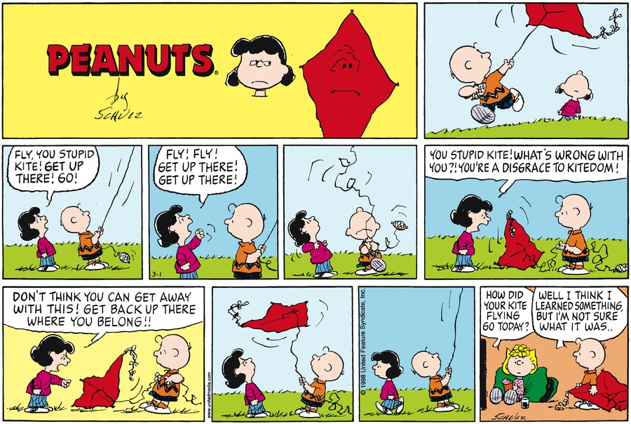 March 1998 Comic Strips Peanuts Wiki Fandom