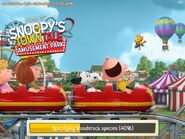 Woodstock appears in Snoopy's Town Tale game