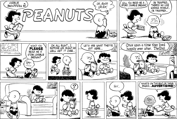 peanuts comics