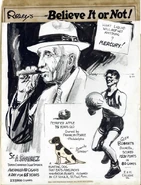 Schulz's first work: an edition of Ripley's Believe It or Not! from 1937