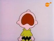 Charlie Brown crying in Snoopy, Come Home.