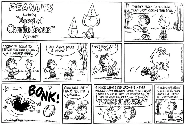 October 1977 Comic Strips Peanuts Wiki Fandom