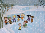 5, Charlie Brown, Frieda, Linus, Lucy, Patty, “Pig-Pen”, Sally, Schroeder, Shermy, Snoopy, and Violet