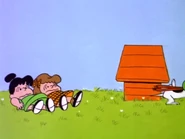 "(Running like the wind, I flee madly across no-man's land!)"