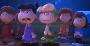 Violet is disgusted by "Pig-Pen" but Patty flirts with him in The Peanuts Movie