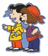 Violet and Patty as pirates.