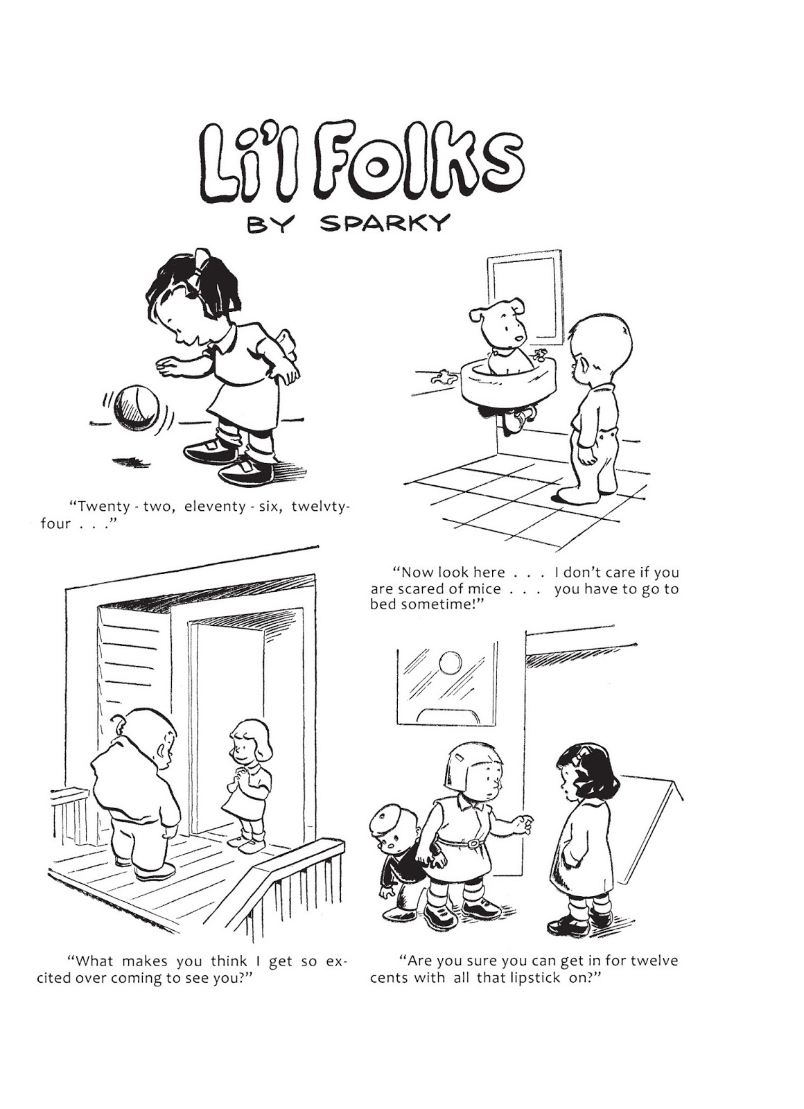 Li'l Folks, June 1947 comic strips | Peanuts Wiki | Fandom