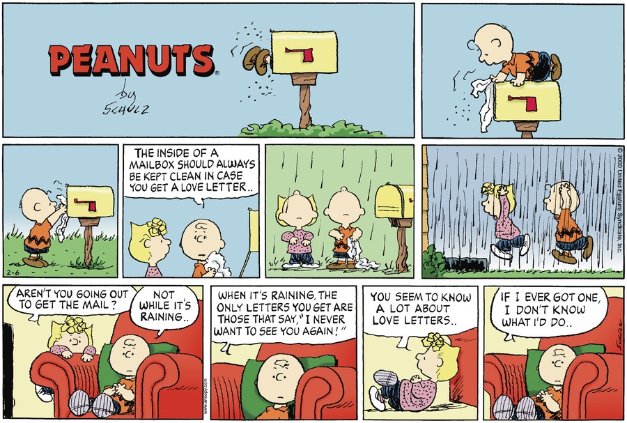 peanuts comic snoopy