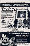 TV Guide ad (also promoting Life Is a Circus, Charlie Brown)