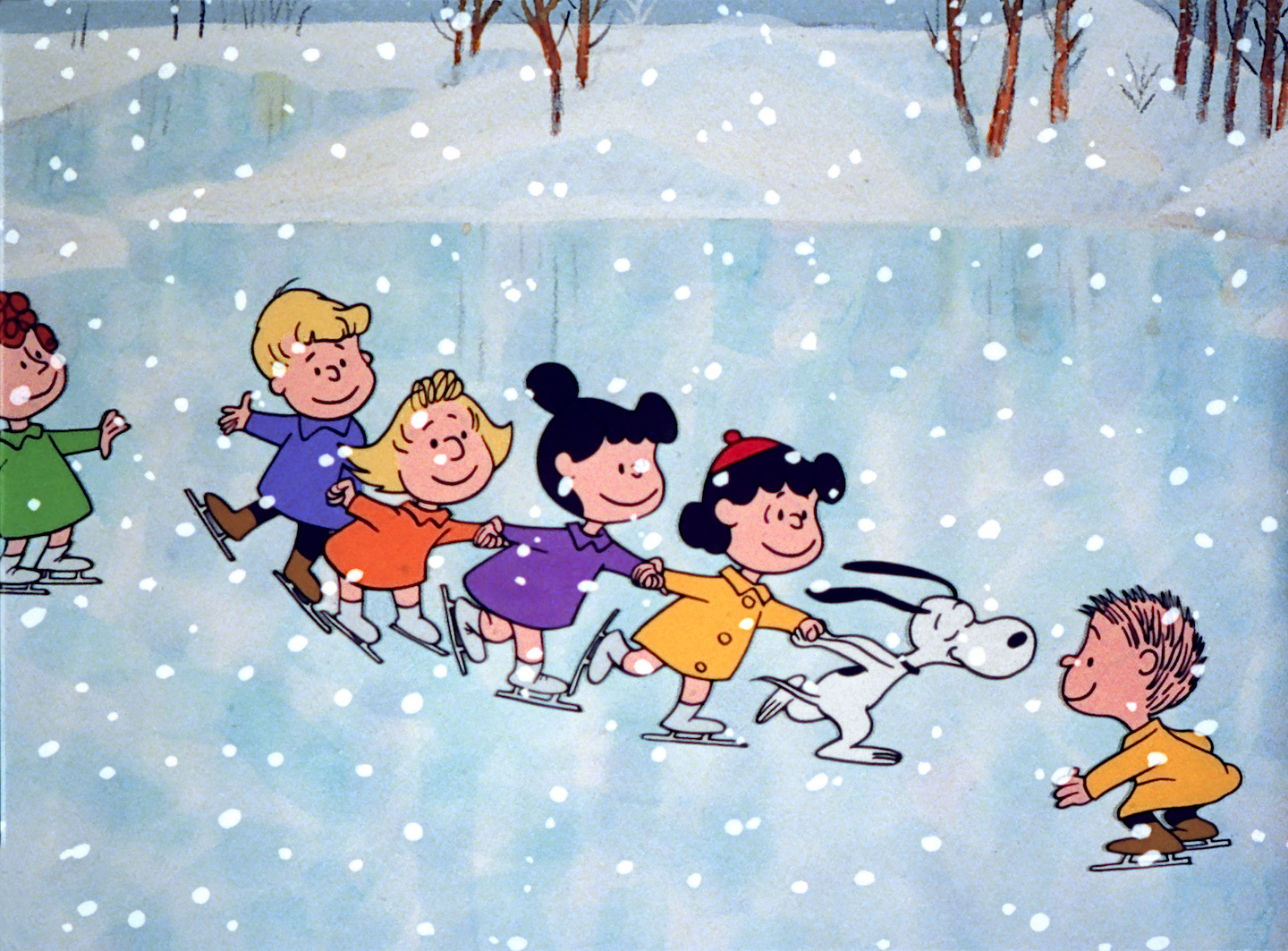 charlie brown skating