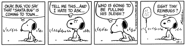 December 1981 comic strips | Peanuts Wiki | Fandom