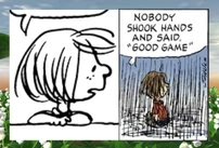 Good game, Peppermint Patty.