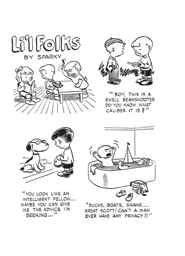 Li'l Folks, April 1948 comic strips | Peanuts Wiki | Fandom