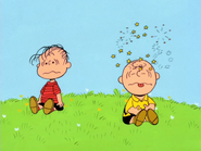 Spook Charlie Brown and Linus (2)