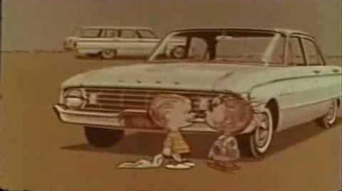 1961 Ford Falcon Peanut Commercial