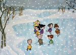 3 or 4, 5, Frieda, Lucy, Patty, “Pig-Pen”, Sally, Schroeder, Shermy, and Violet