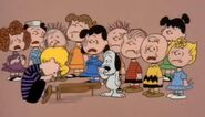 Everyone crying except Schroeder.