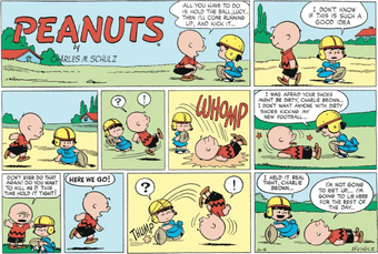 Football Gag Peanuts Wiki Fandom