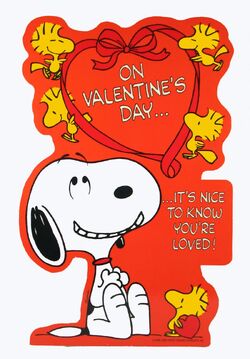 Snoopy Vintage Valentine's Day Cards