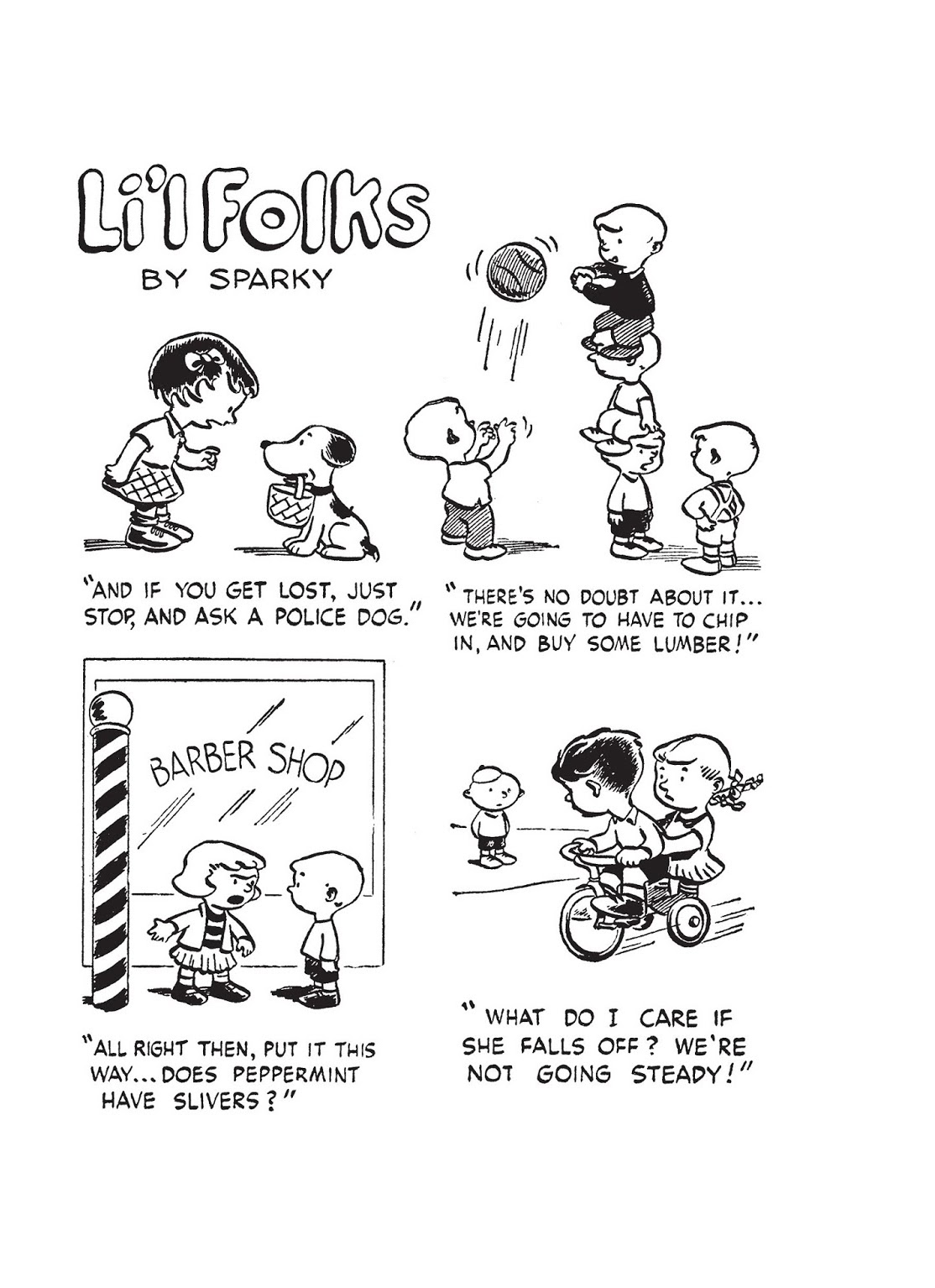 Li L Folks May 1948 Comic Strips Peanuts Wiki Fandom