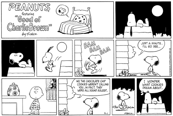 September 1985 Comic Strips Peanuts Wiki Fandom