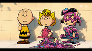 Charlie Brown telling that Mother's Day is not the holiday