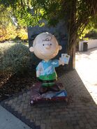 Charles M. Schulz Museum Charlie Brown statue front 01