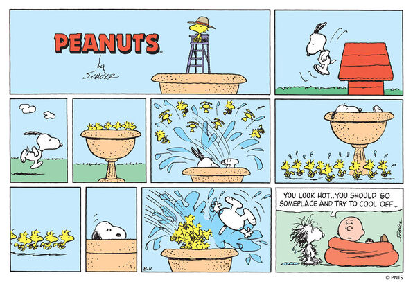 BRUTUS 1991 8/15 号（August 1991 comic strips | Peanuts Wiki