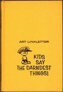 Kids Say the Darndest Things! 1957 hc inside