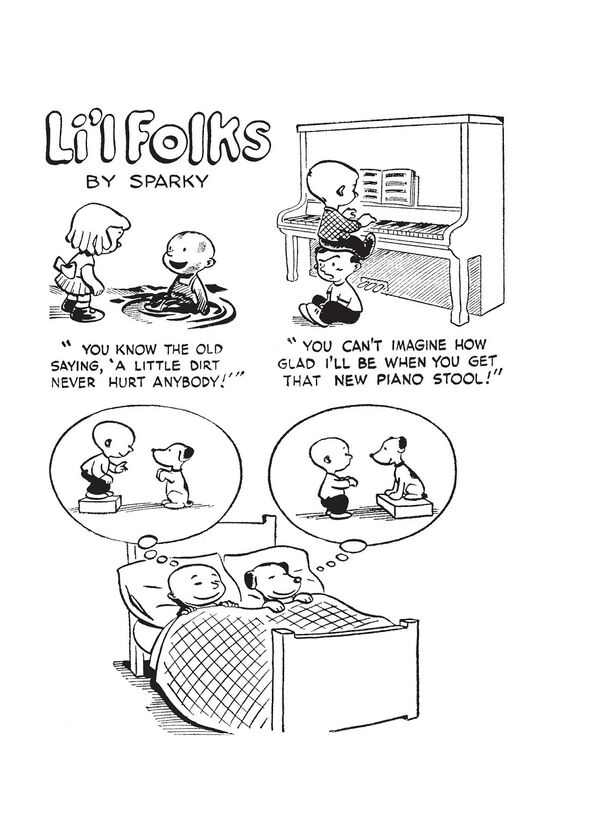 Li'l Folks, April 1948 comic strips | Peanuts Wiki | Fandom