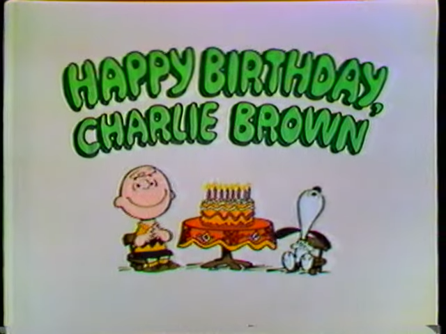 peanuts happy birthday