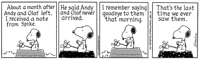 June 1997 comic strips | Peanuts Wiki | Fandom