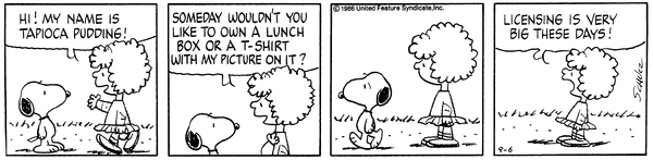 September 1986 comic strips | Peanuts Wiki | Fandom