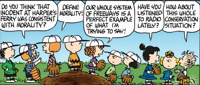 Charlie Brown's baseball team, Peanuts Wiki