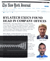 Article about Rylatech after their CEO and their head of R&D were found dead (“Trojan Horse”)