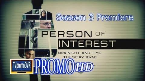 Person Of Interest Season 3 Promo 1 Teaser (HD ) Season Premiere Sept 24