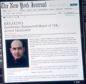 Christopher Zambrano as the suspected head of HR (“Bury the Lede”)