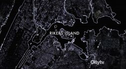 Location of Rikers Island