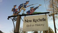 The New Rochelle sign