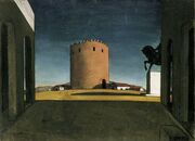 De-chirico-the red tower-1913