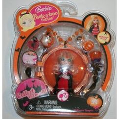 90182908-260x260-0-0 Mattel Barbie Peek A Boo Petites Halloween Vampire