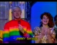 Jimmy Savile presents the TOTP Christmas Day special, December, 1981