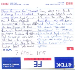 Index card for CB003