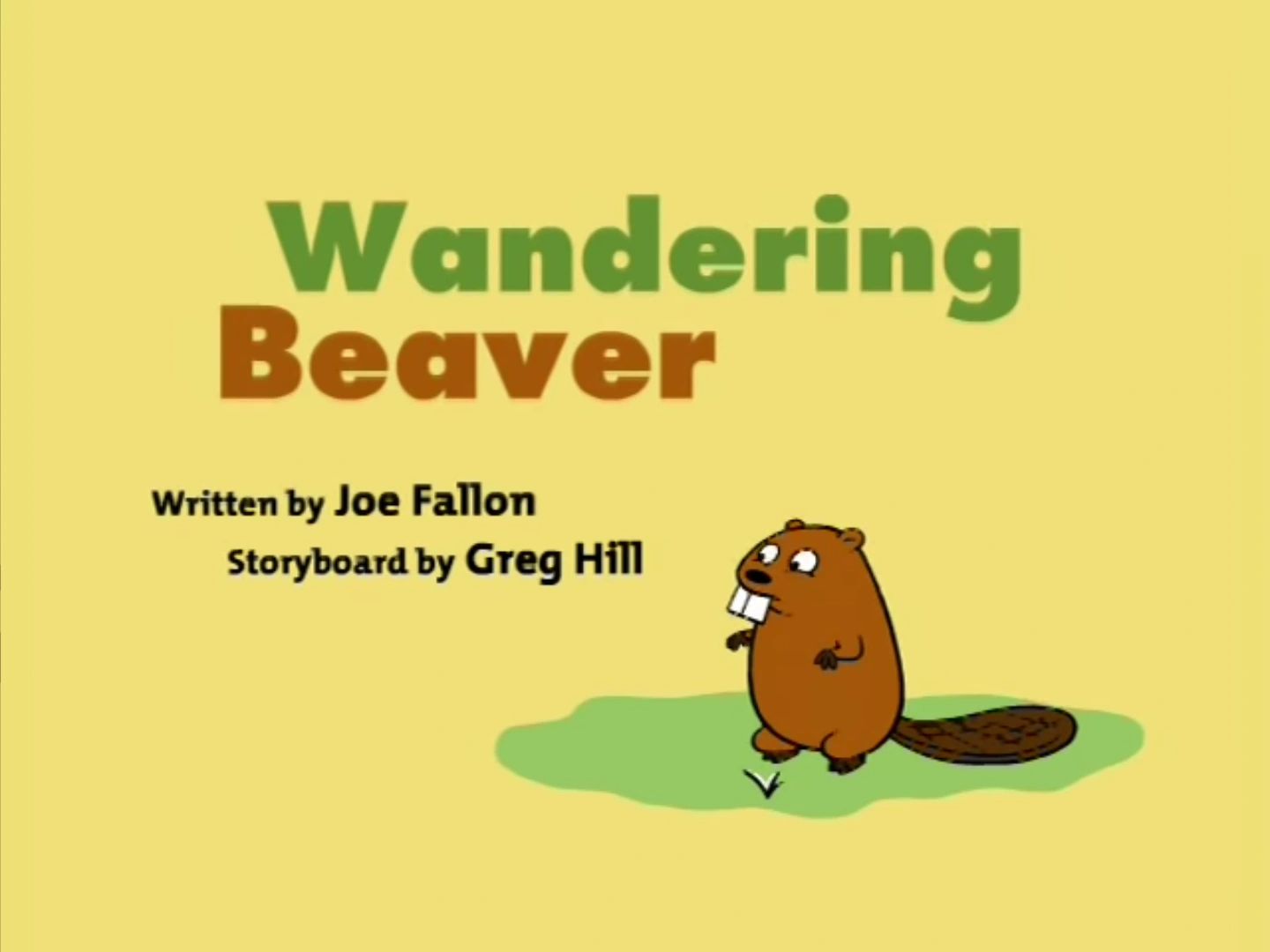 Wandering Beaver | Peep and the Big Wide World Wiki | Fandom