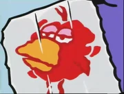 Chirp's reflection on the tinfoil